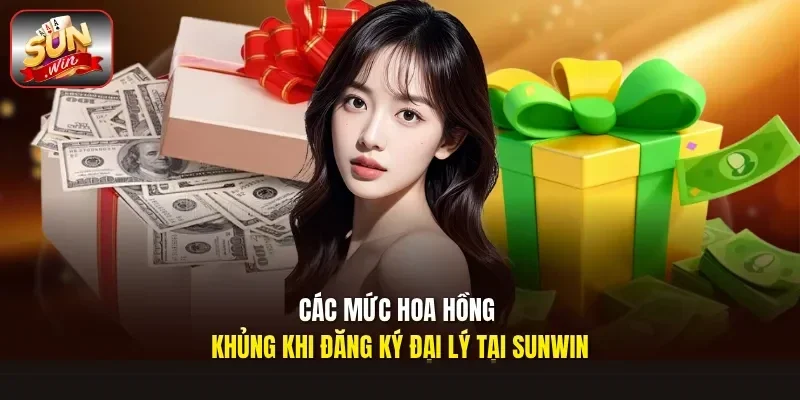 Các mức hoa hồng khủng khi đăng ký đại lý tại Sunwin
