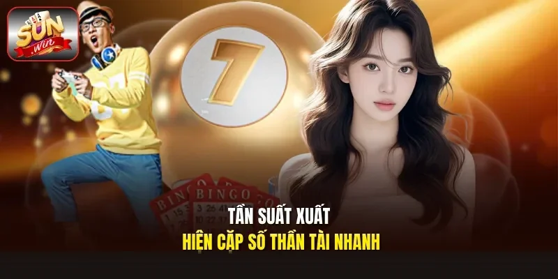 Tần suất xuất hiện cặp số thần tài nhanh